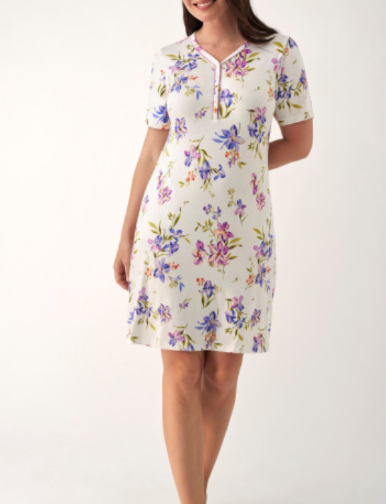 Pijama Camisa T-shirt Bliss Floral