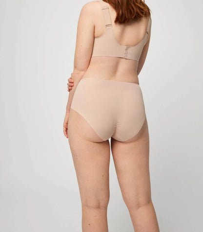 Cueca de controlo de cintura alta