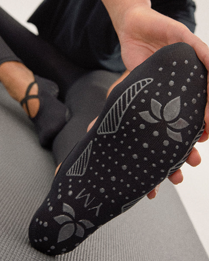 Meias antiderrapantes para ioga e pilates